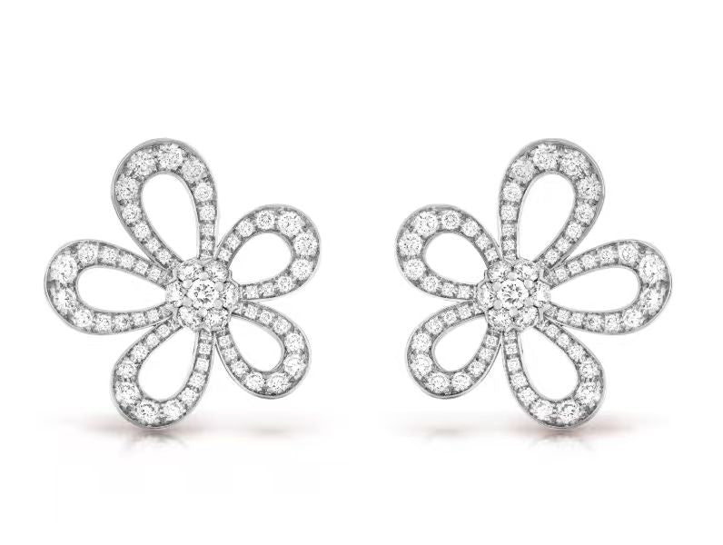 {
  "[⭐Luxery]FLOWERLACE EARRINGS FULL DIAMONDS": "[⭐ラグジュアリー] フラワーレース・フルダイヤモンドイヤリング"
}