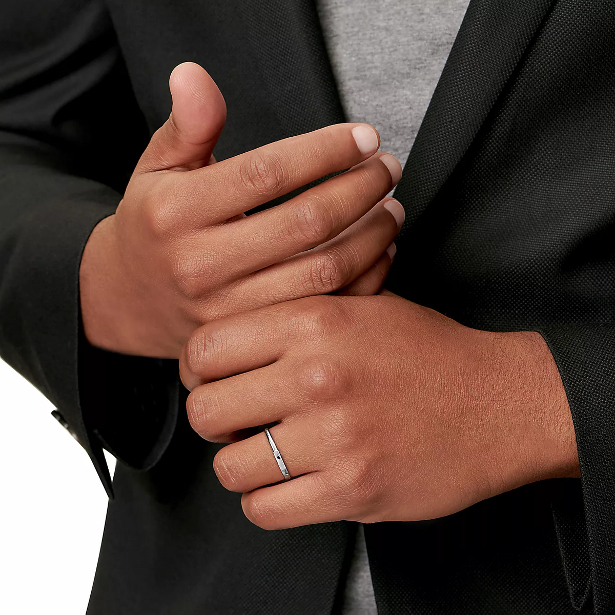 [⭐Luxery Jewels]LOCK RING SILVER