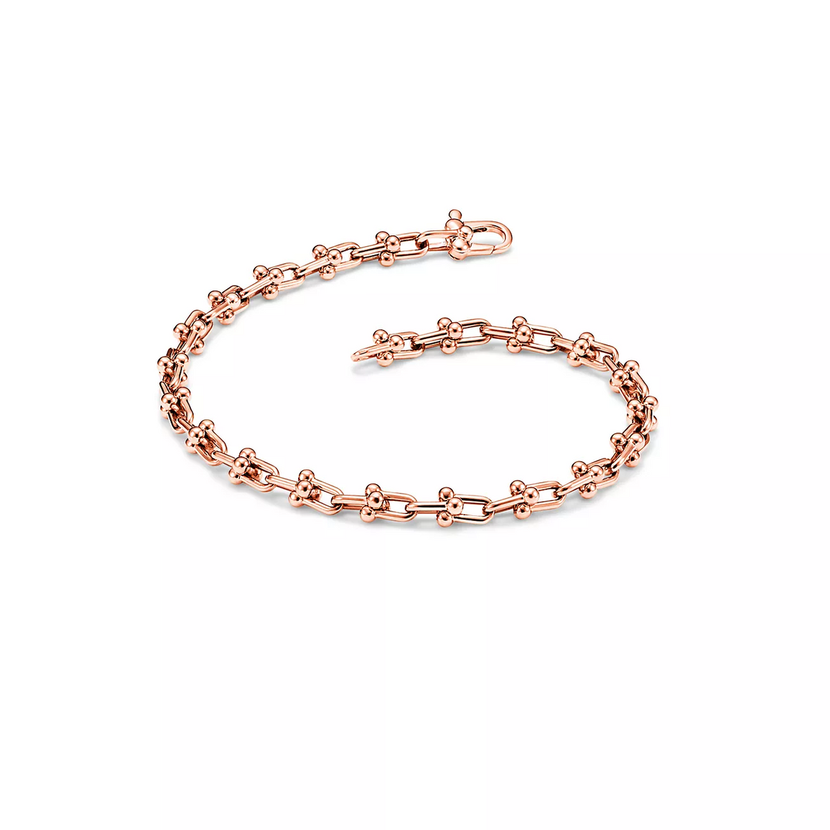 [⭐Luxery Jewels]HARDWEAR MICRO LINK ARMBAND MIT 44 MOTIVEN IN ROSÉGOLD