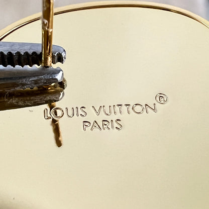 [Luxery]Gold Paris Stud Earrings