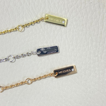 [⭐Luxery]デモ・アイ パヴェセット ダイヤモンドブレスレット