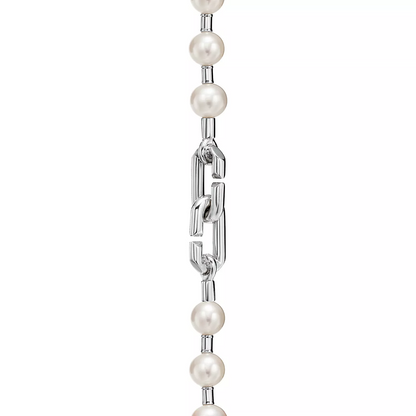 [⭐Luxery Jewels]PEARL LOCK SILVER BRACELET