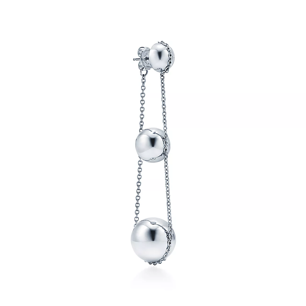 [⭐Luxery Jewels]TRIPLE DROP SILVER EARRINGS