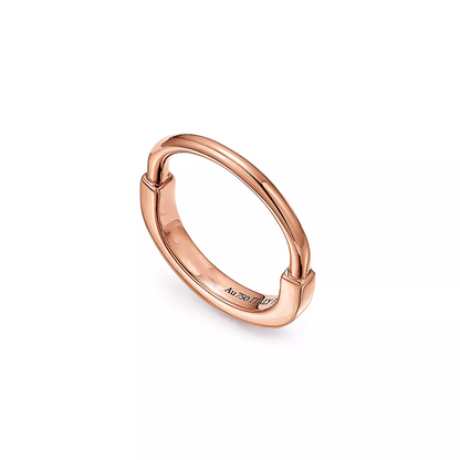 [⭐Luxery Jewels]LOCK RING ROSÉGOLD