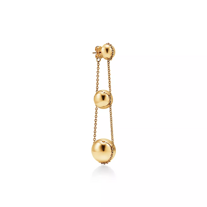 [⭐Luxery Jewels]TRIPLE DROP GOLD EARRINGS