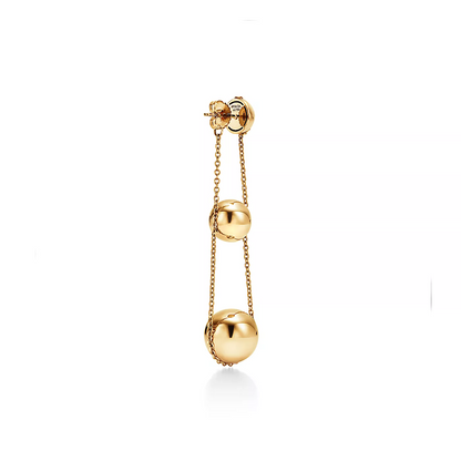 [⭐Luxery Jewels]TRIPLE DROP GOLD EARRINGS