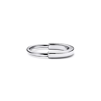 [⭐Luxery Jewels]LOCK RING SILVER