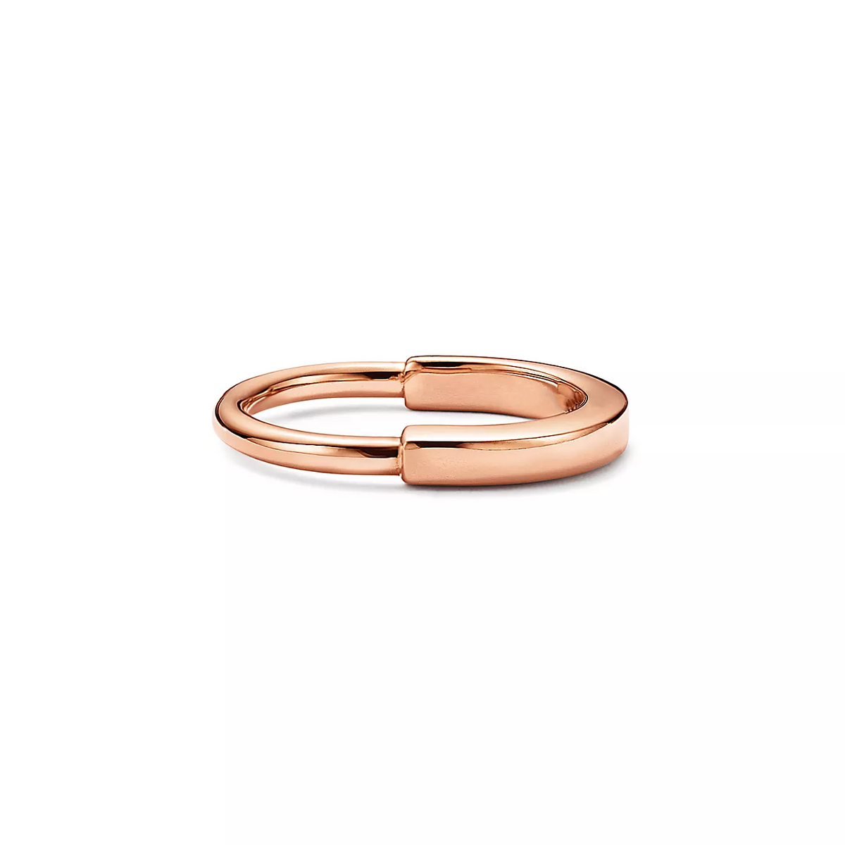 [⭐Luxery Jewels]LOCK RING ROSÉGOLD