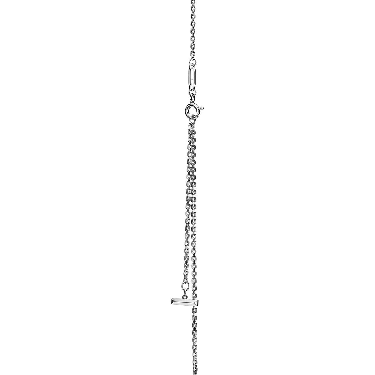 [⭐Luxery Jewels]T CIRCLE PENDENT SILVER NECKLACE