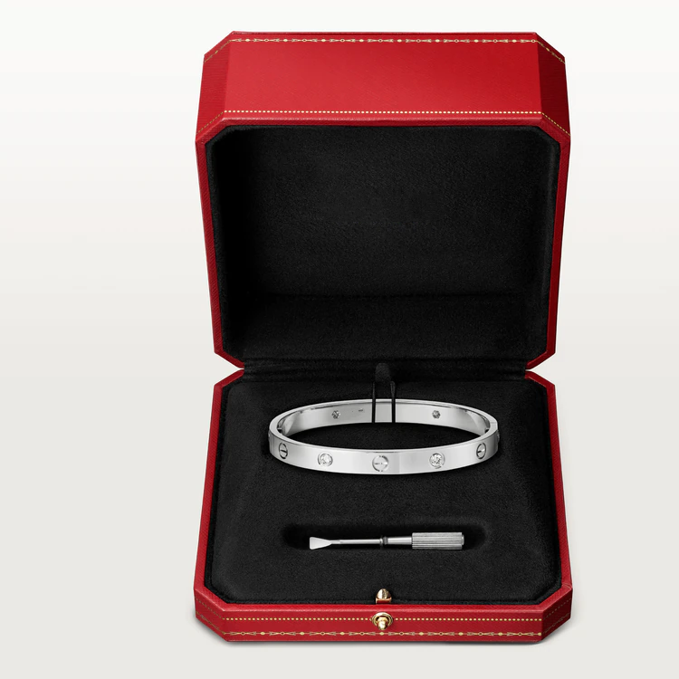 [Luxery]LOVE BRACELET 6.1MM 4 DIAMONDS