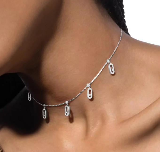 [Luxery]MS DIAMOND PENDANT NECKLACE