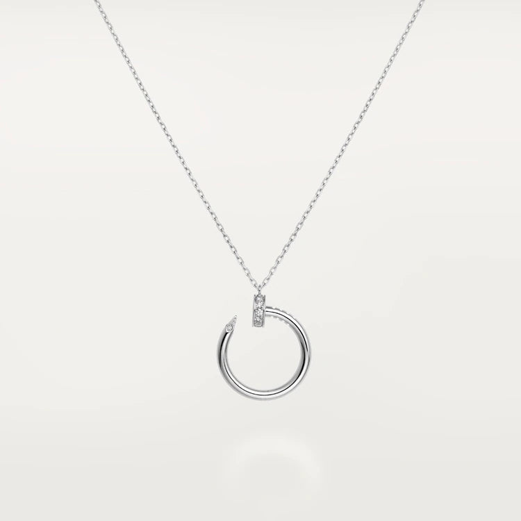 [Luxery]JUSTE NECKLACE SILVER