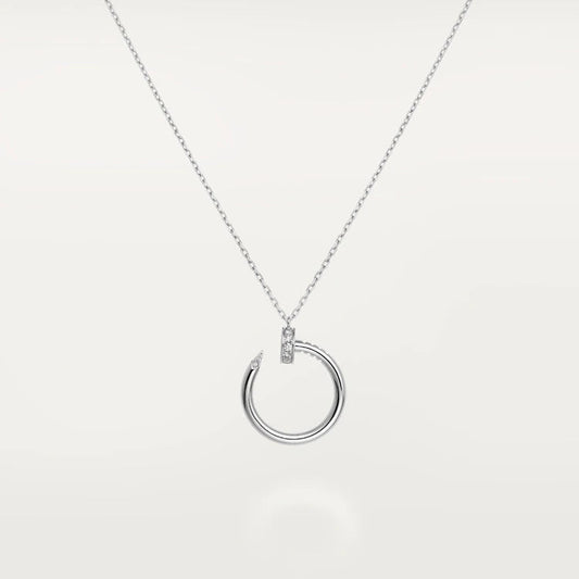 [Luxery]JUSTE NECKLACE SILVER