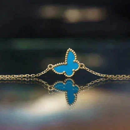 [Luxery]BUTTERFLY TURQUOISE BUTTERFLY BRACELET
