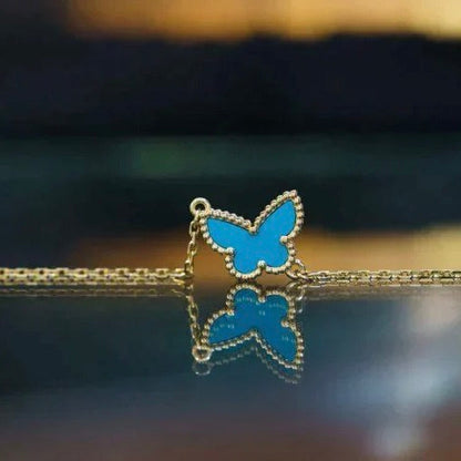 [Luxery]BUTTERFLY TURQUOISE BUTTERFLY BRACELET