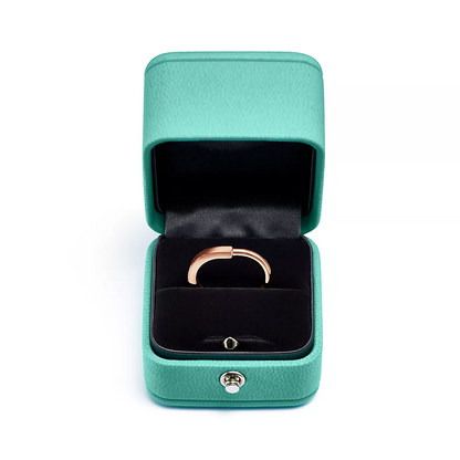 [⭐Luxery Jewels]LOCK RING ROSÉGOLD
