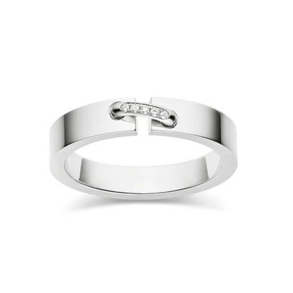 [Luxery]ALLIANCE LIENS VIDENCE DIAMOND 4MM RING