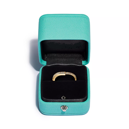[⭐Luxery Jewels]LOCK RING GOLD DIAMOND PAVED