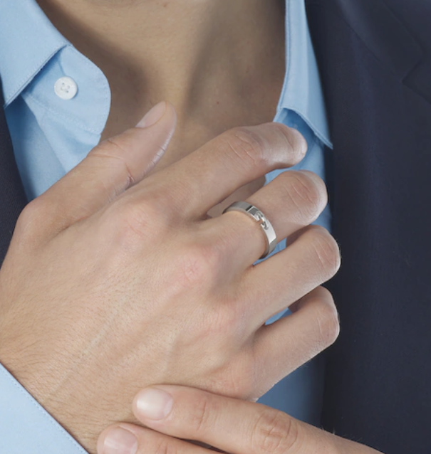 [Luxery]ALLIANCE LIENS VIDENCE 4MM RING