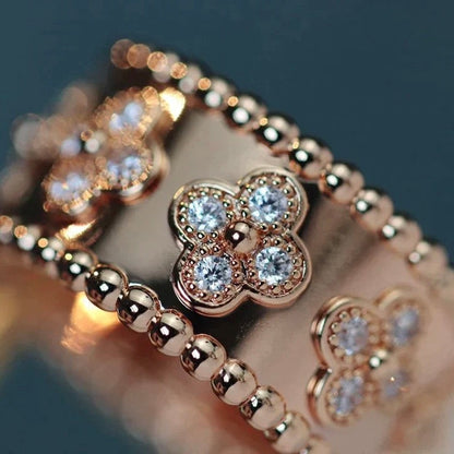 [Luxery]CLOVER KALEIDOSCOPE RING 10MM