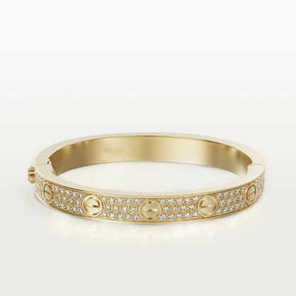 [Luxery]LOVE BRACELET 6.1MM DIAMOND-PAVED