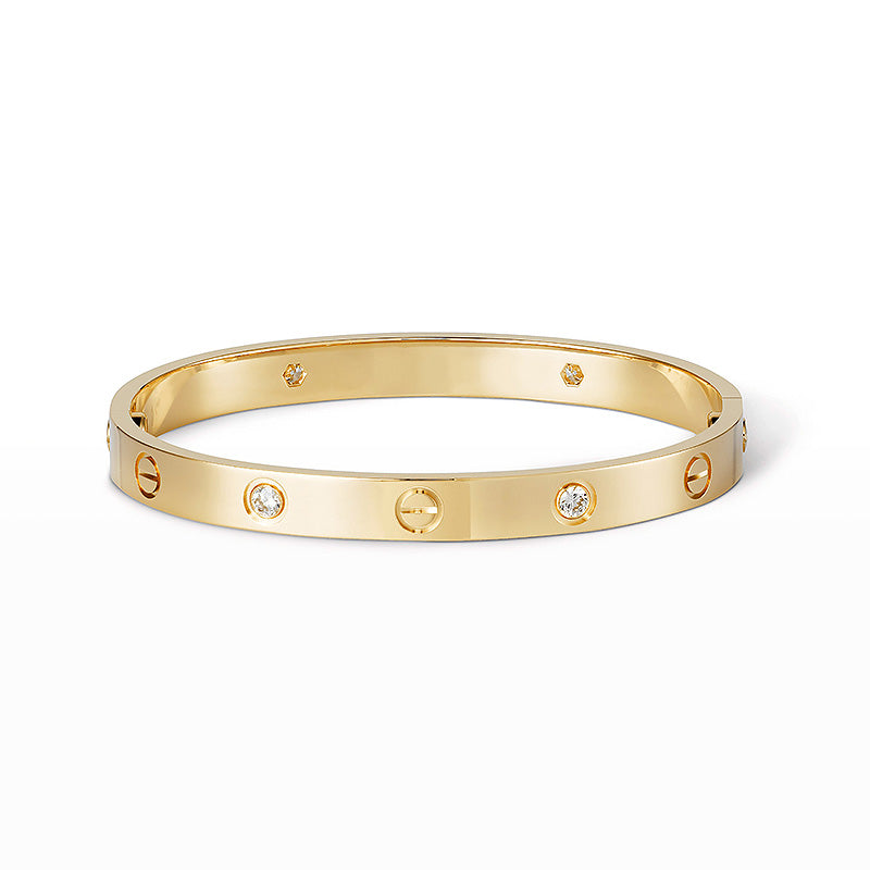 [Luxery]LOVE BRACELET 6.1MM 4 DIAMONDS