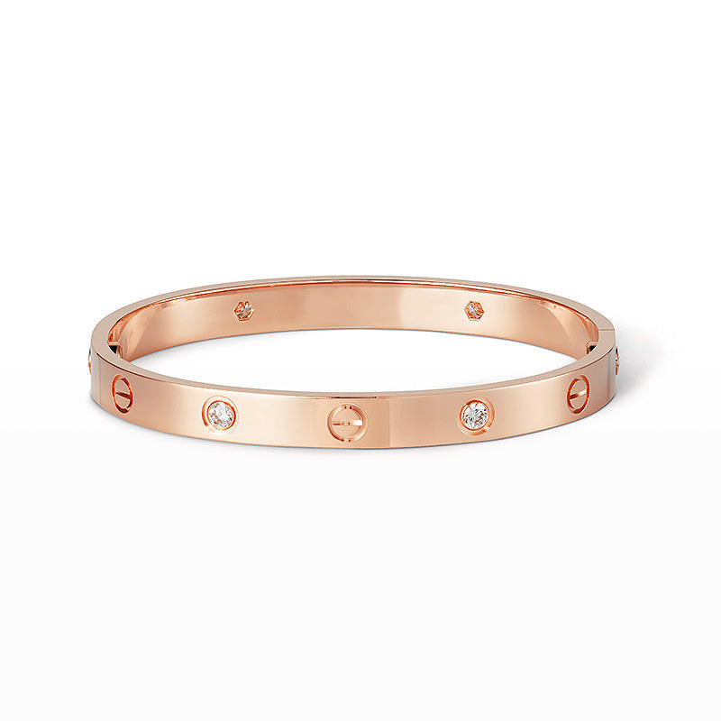 [Luxery]LOVE BRACELET 6.1MM 4 DIAMONDS