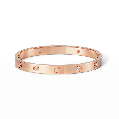 [Luxery]LOVE BRACELET 6.1MM 4 DIAMONDS