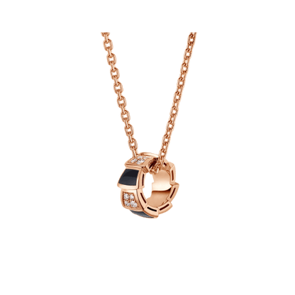 [⭐Luxus]SERPENTI ANHÄNGER MIT DIAMANTEN HALSKETTE
