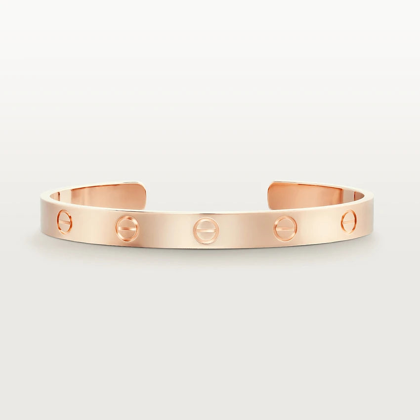 [Luxery]LOVE BRACELET 6.1MM OPEN CUFF