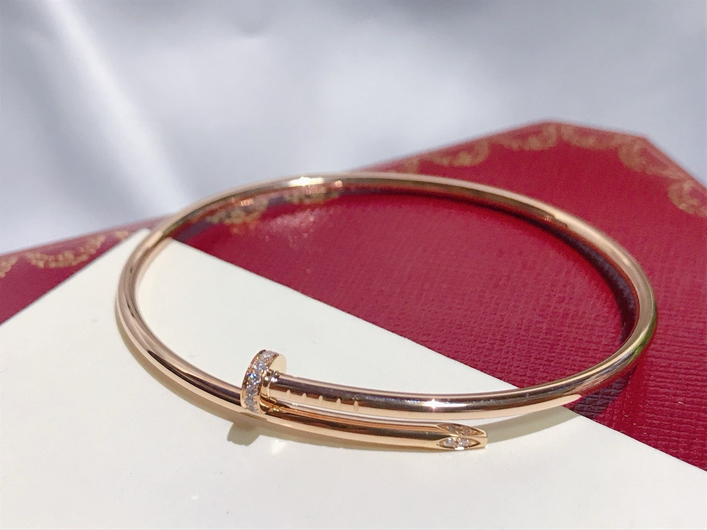[Luxery]JUSTE BRACELET 2.5MM DIAMONDS