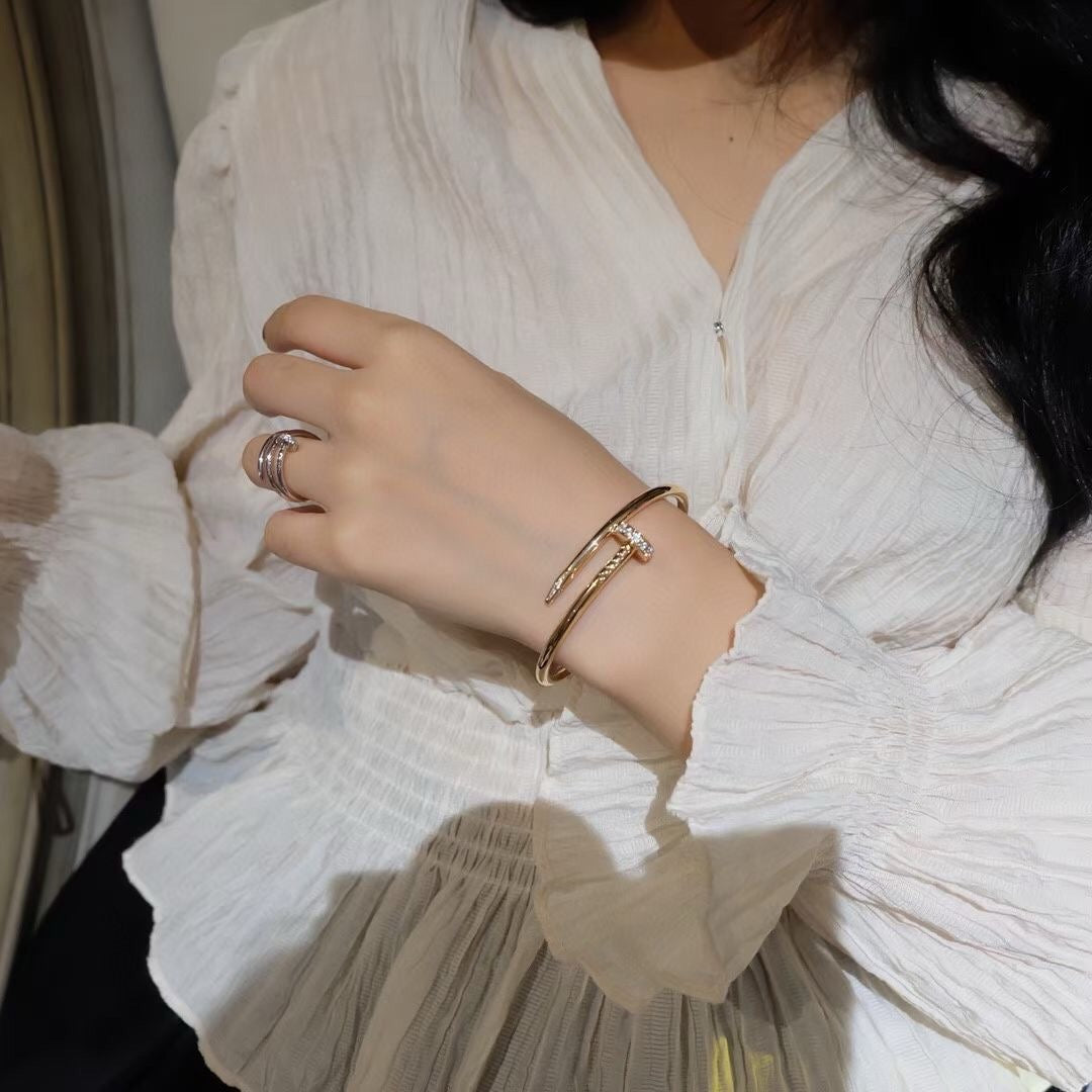 [Luxery]JUSTE BRACELET 3.5MM DIAMONDS