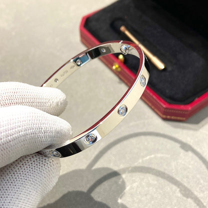 [Luxery]LOVE BRACELET 6.1MM 10 DIAMONDS