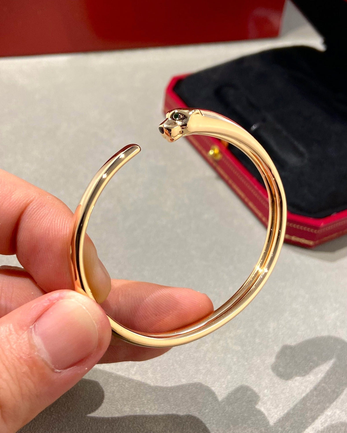 [⭐Luxery]PANTHERE OPEN BRACELET