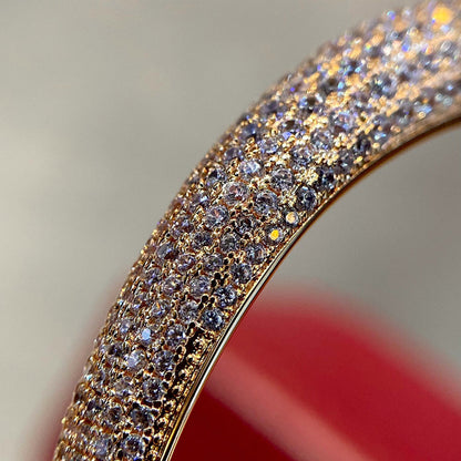 [⭐Luxus]PANTHÈRE HALB-DIAMANT-ARMREIF OFFEN