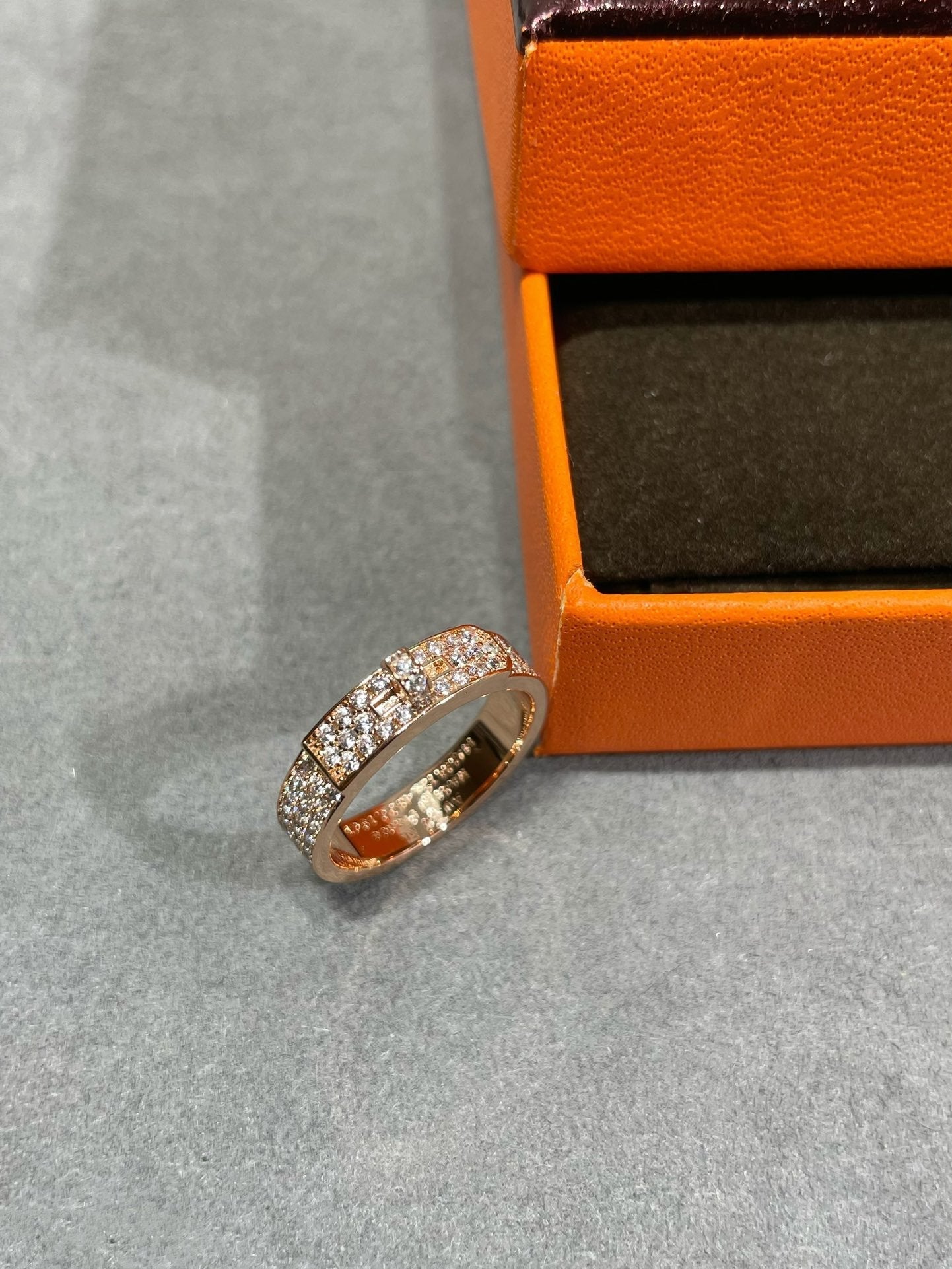 [Luxery]KELLY PINK GOLD DIAMOND RING
