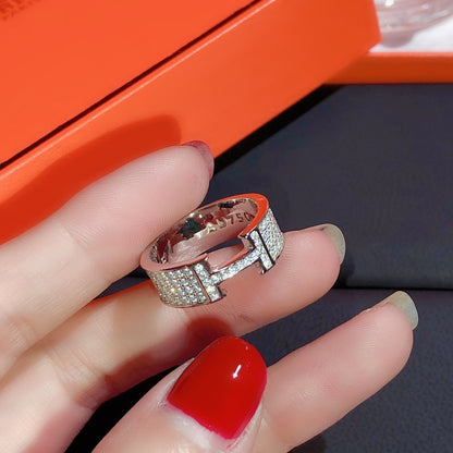 [Luxery]H RING FULL DIAMOND
