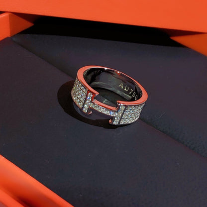 [Luxery]H RING FULL DIAMOND