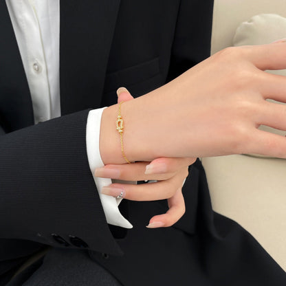 [Luxery]FORCE 10 SMALL CHAIN BRACELET