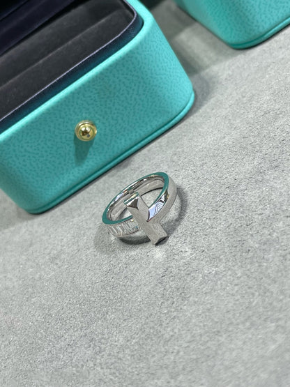 [⭐Luxery Jewels]T1 WIDE 4.5MM DIAMOND RING