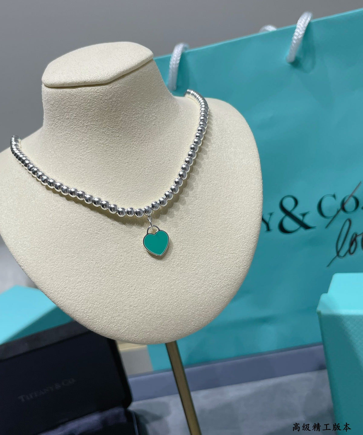 [⭐Luxery Jewels]RETURN TO TIF SILVER BEAD NECKLACE
