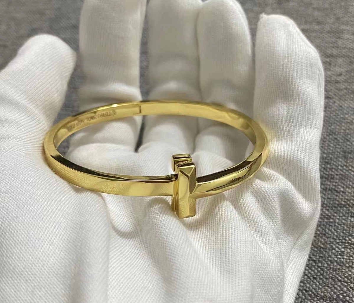 [⭐Luxery Jewels]T1 WIDE HINGED BANGLE BRACELET