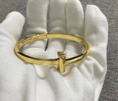 [⭐Luxery Jewels]T1 WIDE HINGED BANGLE BRACELET