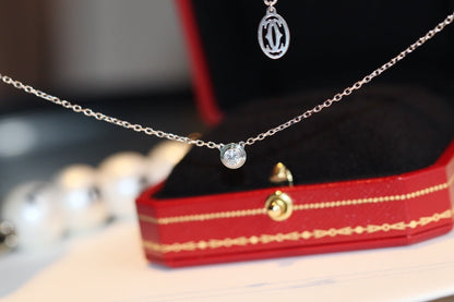 [Luxery]DAMOUR DIAMOND NECKLACE