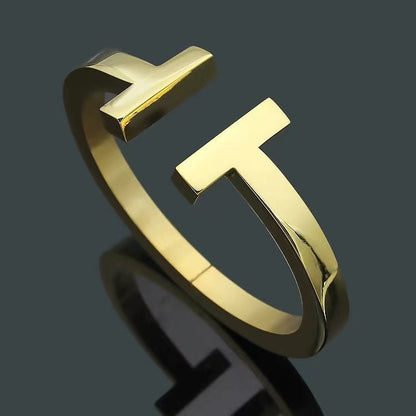 [⭐Luxery Jewels]T SQUARE OPEN BRACELET