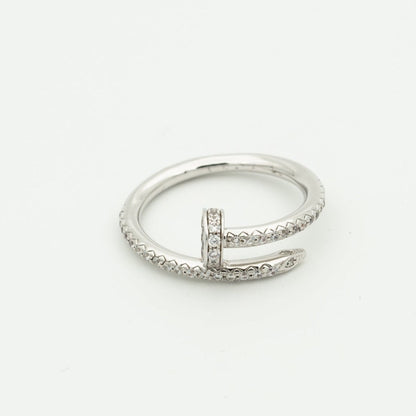 [Luxery]JUSTE RING 1.8MM SILVER DIAMONDS