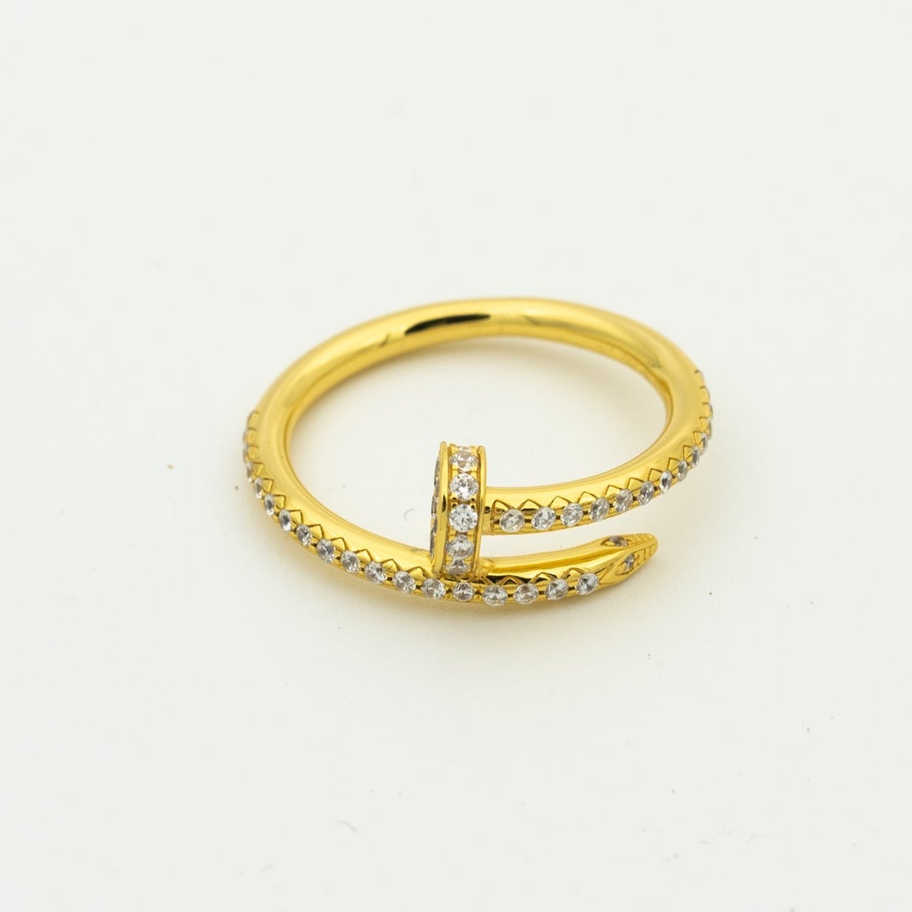 [Luxery]JUSTE RING 1.8MM GOLD DIAMONDS