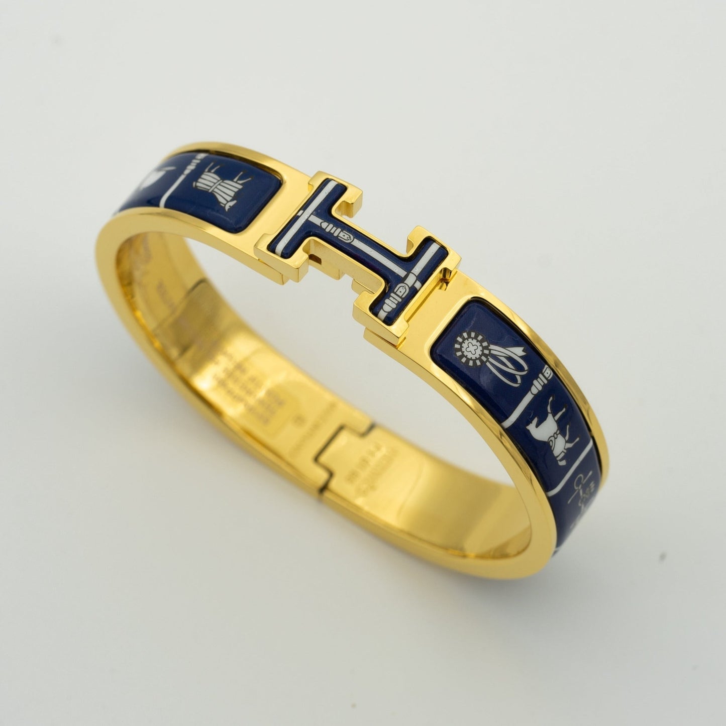 [Luxery]H BRACELET BLUE CERAMIC