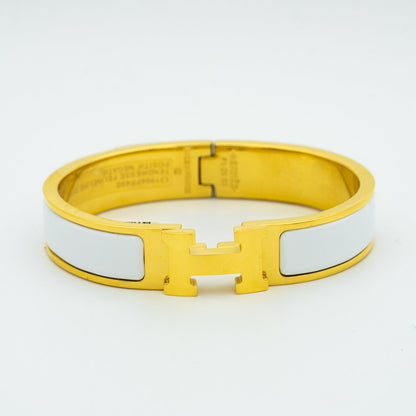 [Luxery]H WHITE BRACELET