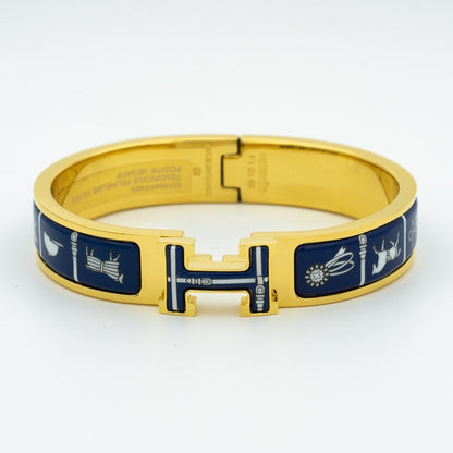 [Luxery]H BRACELET BLUE CERAMIC